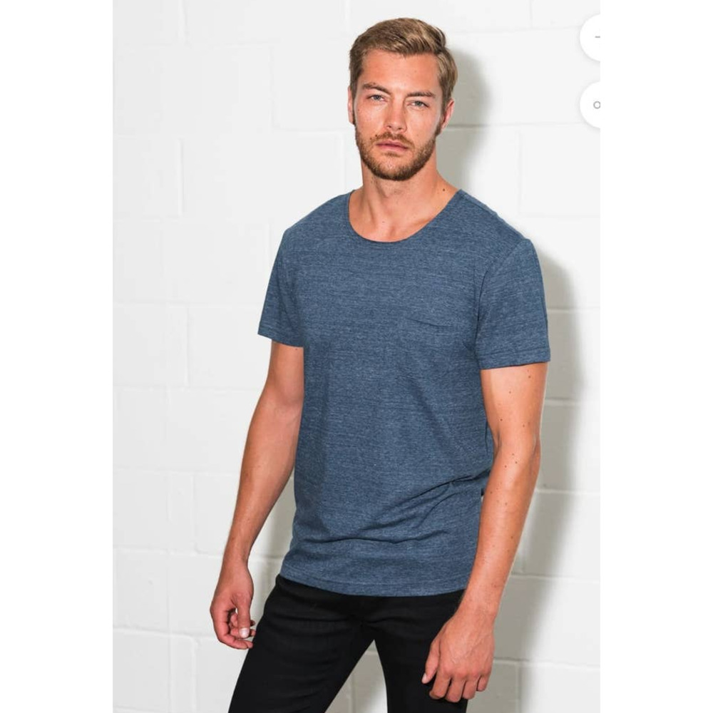 J. Crew Mens Jersey Crew Neck Pocket Versatile Sailor Tee Shirt  Sz Small